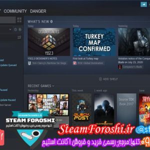 فروش اکانت استیم کد 5892