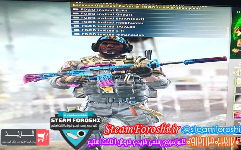 فروش اکانت استیم کد 5893