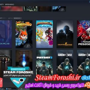 فروش اکانت استیم کد 5904