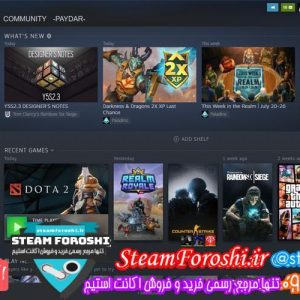 فروش اکانت استیم کد 5915