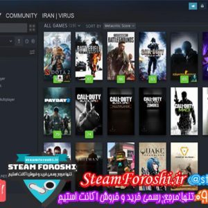 فروش اکانت استیم کد 5924