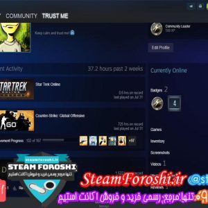 فروش اکانت استیم کد 5943