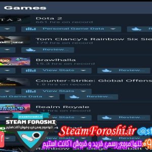 فروش اکانت استیم کد 5946