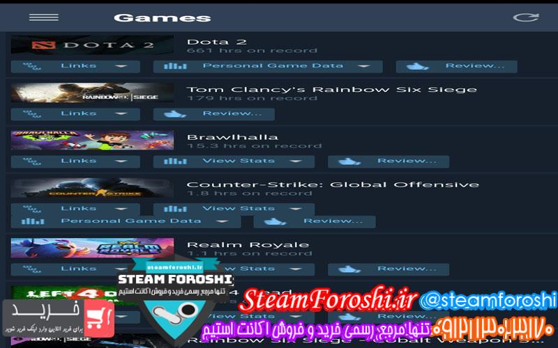 فروش اکانت استیم کد 5946