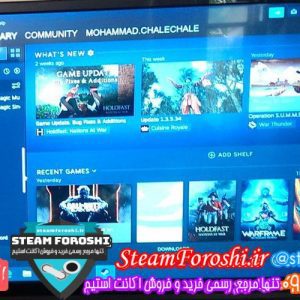 فروش اکانت استیم کد 5948