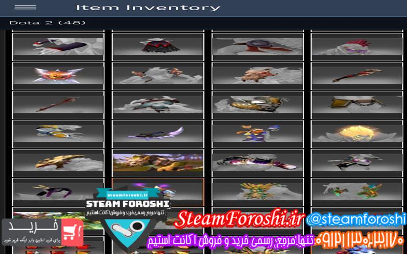 فروش اکانت دوتا 2 کد 5954