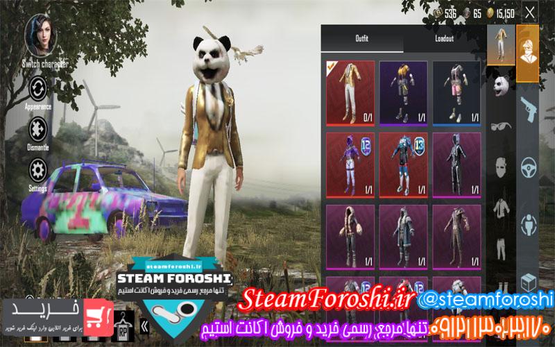 فروش اکانت پابجی کد 5956