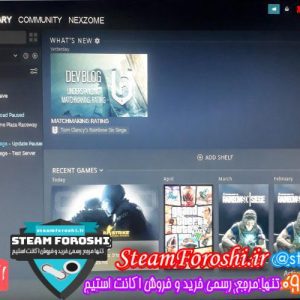 فروش اکانت استیم کد 6010