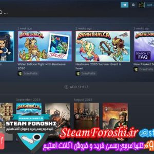 فروش اکانت استیم کد 6035