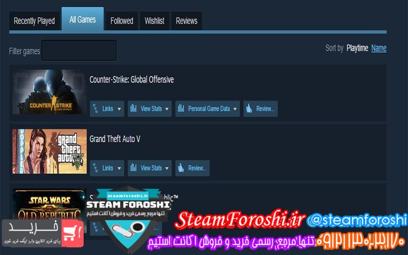 فروش اکانت استیم کد 6042