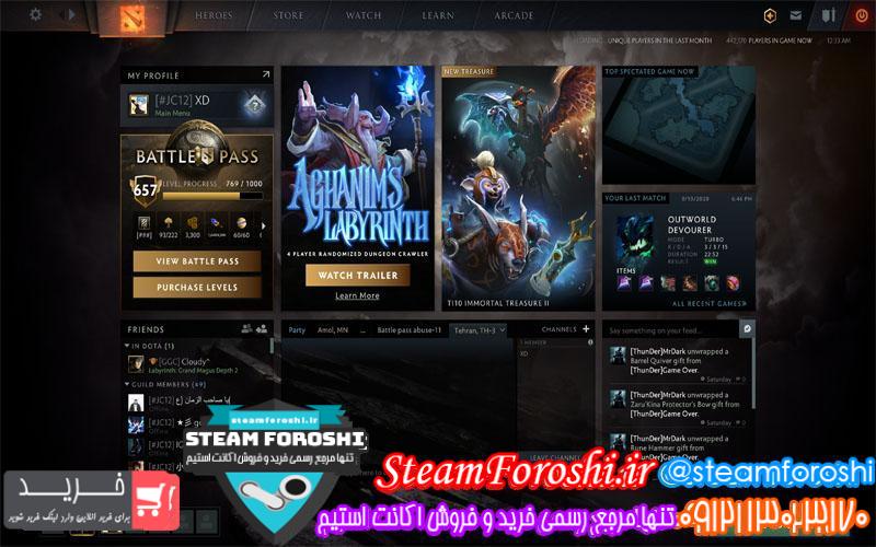 فروش اکانت استیم کد 6063