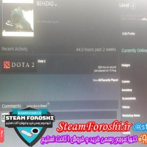 فروش اکانت استیم کد 6100