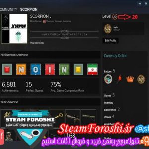 فروش اکانت استیم کد 6113