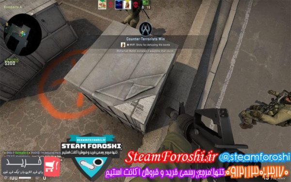 فروش اکانت cs go کد 6125