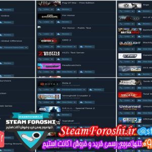 فروش اکانت استیم کد 6128