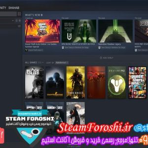 فروش اکانت استیم کد 6164