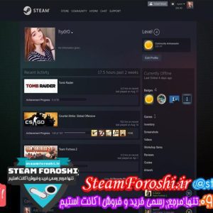 فروش اکانت استیم کد 6179