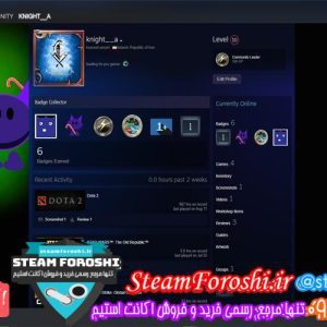 فروش اکانت استیم کد 6192