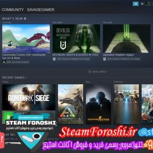 فروش اکانت استیم کد 6198