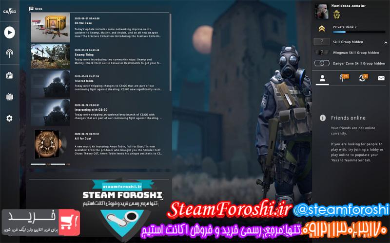 فروش اکانت cs go کد 6216