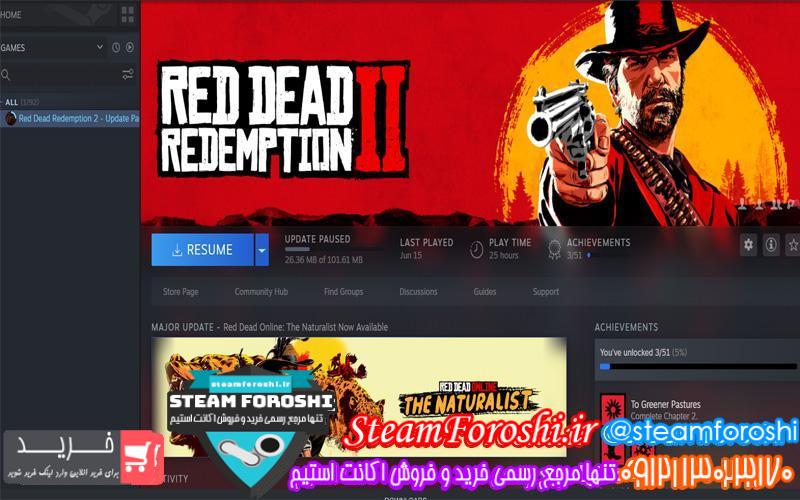 فروش اکانت استیم کد 6217