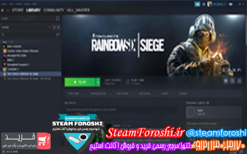 فروش اکانت استیم کد 6261