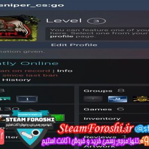 فروش اکانت استیم کد 6285