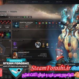 فروش اکانت استیم کد 6290