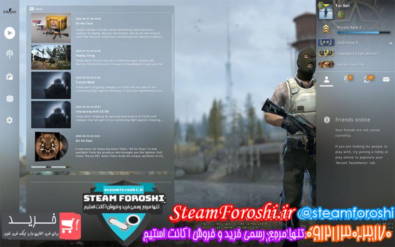 فروش اکانت cs go کد 6299