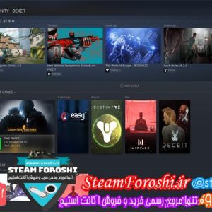 فروش اکانت استیم کد 6305