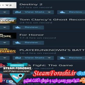 فروش اکانت استیم کد 6306