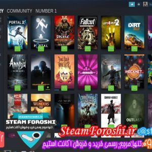 فروش اکانت استیم کد 6312