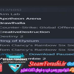 فروش اکانت استیم کد 6313