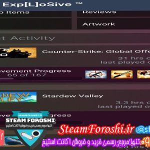 فروش اکانت cs go کد 6315