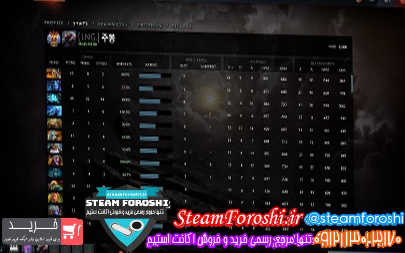 فروش اکانت استیم کد 6319