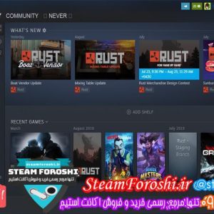 فروش اکانت استیم کد 6322