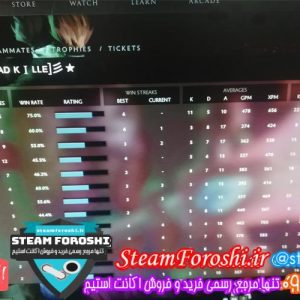 فروش اکانت استیم کد 6343