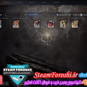 فروش اکانت دوتا 2 کد 6349