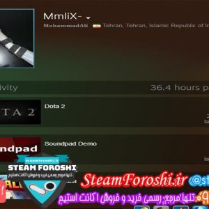 فروش اکانت استیم کد 6367