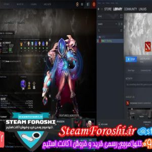 فروش اکانت استیم کد 6376