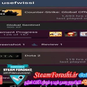 فروش اکانت استیم کد 6395