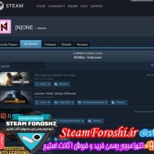 فروش اکانت استیم کد 6419