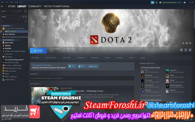 فروش اکانت استیم کد 6431