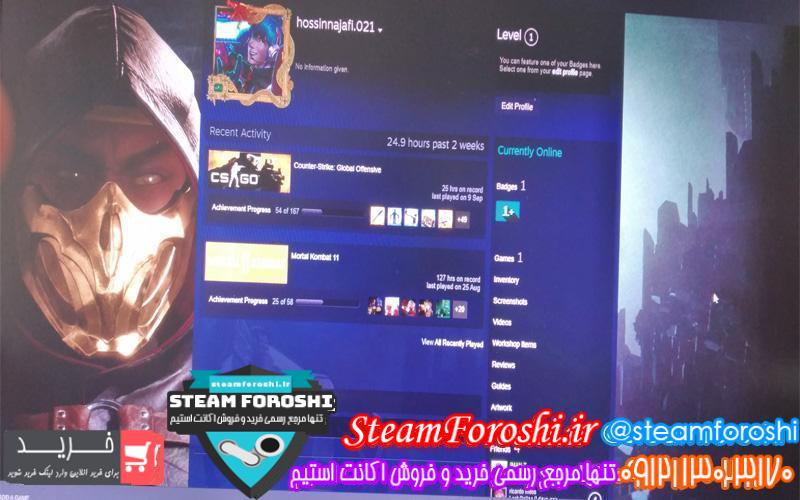 فروش اکانت استیم کد 6451