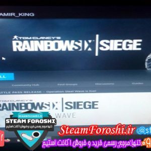 فروش اکانت استیم کد 6469