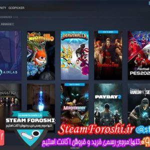 فروش اکانت استیم کد 6475