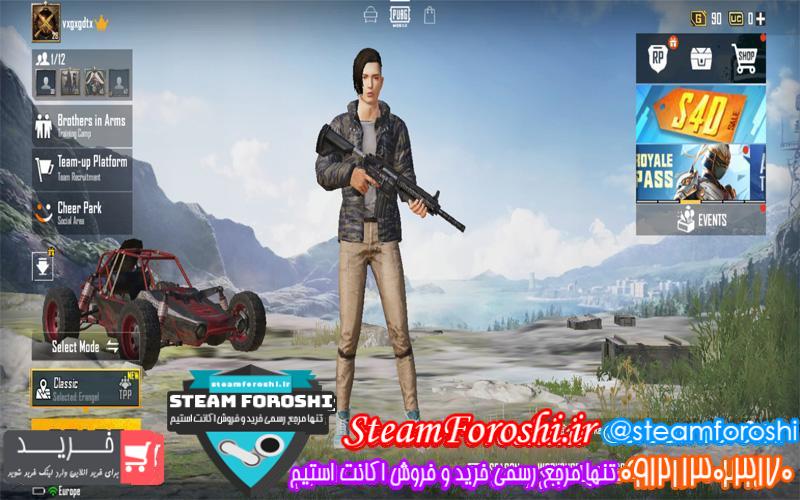 فروش اکانت پابجی کد 6477