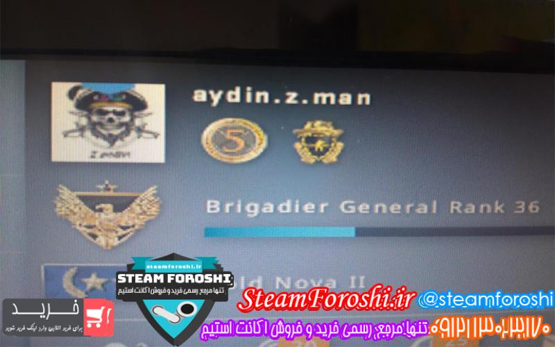 فروش اکانت cs go کد 6504