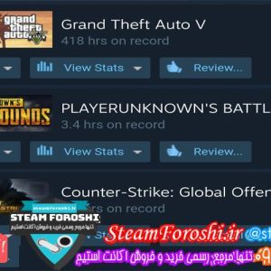 فروش اکانت استیم کد 6524