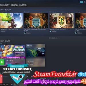 فروش اکانت استیم کد 6536